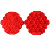 Simple Style Honeycomb Silica Gel Ice Tray 1 Piece sku image 5