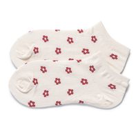 Women's Japanese Style Plaid Cotton Ankle Socks A Pair sku image 8