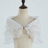 Women's Sweet Solid Color Bow Knot Polyester Shawl sku image 5