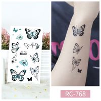 Butterfly Water Transfer Sticker Artificial Decorations sku image 3