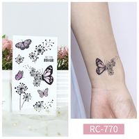 Butterfly Water Transfer Sticker Artificial Decorations sku image 5