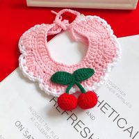 Sweet Knit Cherry Pet Scarf main image 4