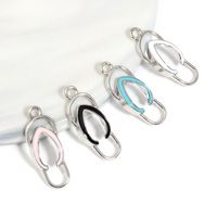 1 Piece Alloy Slippers Pendant main image 4