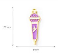 10 PCS/Package Alloy Lightning Pendant Simple Style main image 2