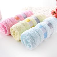 Elegant Formal Solid Color Blended Short Plush Towels main image 4