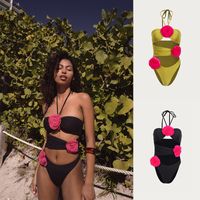 Women's Elegant Classic Style Solid Color 1 Piece One Piece Swimwear main image 1