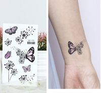 Butterfly Water Transfer Sticker Artificial Decorations main image 5