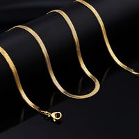Simple Style Solid Color 304 Stainless Steel Plating Unisex Bracelets sku image 1