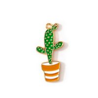 10 Pièces/Paquet Alliage Cactus Pendentif sku image 3