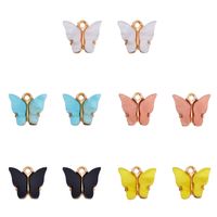A Pack Of 30 Alloy Acrylic Butterfly Pendant main image 4