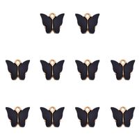 A Pack Of 30 Alloy Acrylic Butterfly Pendant sku image 6