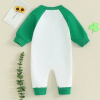 Cute Four Leaf Clover Polyester Jumpsuits main image 5