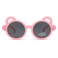 Cute Simple Style Cartoon Tac Special-Shaped Mirror Full Frame Kids Sunglasses main image 2