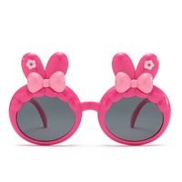 Cartoon Style Cute Rabbit Tac Special-Shaped Mirror Full Frame Kids Sunglasses main image 2