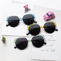 Cute Simple Style Panda Tac Oval Frame Full Frame Kids Sunglasses main image 5