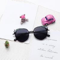 Cute Simple Style Panda Tac Oval Frame Full Frame Kids Sunglasses main image 4