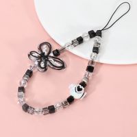 Cute Simple Style Pumpkin Butterfly Soft Clay Beaded Mobile Phone Chain sku image 13
