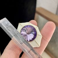 1 Paar Lässig Einfacher Stil Geometrisch Künstlicher Kristall Legierung Ohrstecker main image 2