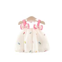 Princess Flower Cotton Girls Dresses main image 5