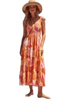 Women's Regular Dress Elegant Strap Sleeveless Printing Polka Dots Maxi Long Dress Daily main image 2