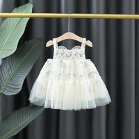 Princess Cute Simple Style Animal Cartoon Cotton Girls Dresses main image 1