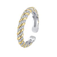Simple Style Geometric Sterling Silver Plating Women's Rings Earrings main image 4