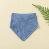 Simple Style Solid Color Cotton Burp Cloths Baby Accessories sku image 2