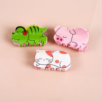 Women's Cute Animal Acetic Acid Sheets Hair Claws main image 1