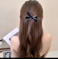 Women's Sweet Bow Knot Rhinestone Flannel Hair Clip main image 3