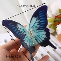 Women's Elegant Sweet Butterfly Acetic Acid Sheets Hair Claws main image 2