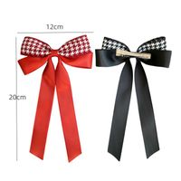 Women's Simple Style Bow Knot Polyester Hair Clip main image 2