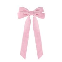 Women's Sweet Bow Knot Flannel Hair Clip sku image 3