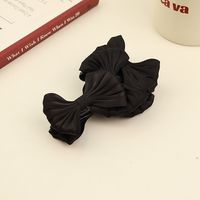 Women's Simple Style Bow Knot Cloth Hair Clip sku image 2
