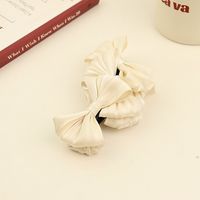 Women's Simple Style Bow Knot Cloth Hair Clip sku image 4