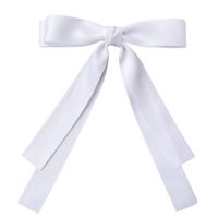 Women's Sweet Simple Style Bow Knot Fabric Handmade Hair Clip sku image 1