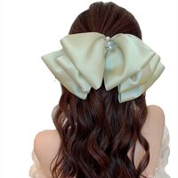 Women's Sweet Bow Knot Cloth Acetic Acid Sheets Handmade Hair Clip main image 3