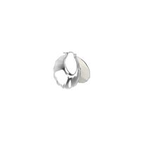 1 Pair IG Style Simple Style Geometric Imitation Pearl Copper Hoop Earrings main image 1