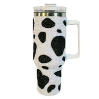 Pastoral Multicolor Cow Pattern Stainless Steel Water Bottles 1 Piece main image 5