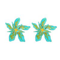 1 Paar Lässig Blume Emaille Zinklegierung Ohrstecker main image 3