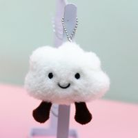 Simple Style Classic Style Clouds PP Cotton Keychain sku image 1