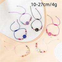 Simple Style Butterfly Alloy Soft Clay Beaded Women's Drawstring Bracelets main image 2