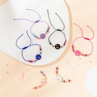 Simple Style Butterfly Alloy Soft Clay Beaded Women's Drawstring Bracelets main image 1