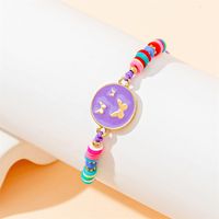 Simple Style Butterfly Alloy Soft Clay Beaded Women's Drawstring Bracelets main image 7