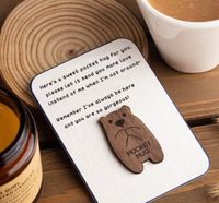 Simple Style Animal Cartoon Letter Wood Pine Casual Home Daily Ornaments sku image 5