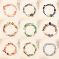 Style Simple Rond Cristal Artificiel La Pierre Naturelle Perlé Femmes Bracelets main image 1