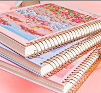 1 Piece Multicolor Class Learning School Paper Pastoral Notebook main image 1