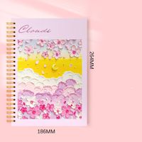 1 Piece Multicolor Class Learning School Paper Pastoral Notebook main image 6