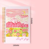 1 Piece Multicolor Class Learning School Paper Pastoral Notebook main image 3