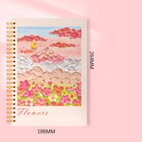 1 Piece Multicolor Class Learning School Paper Pastoral Notebook main image 4