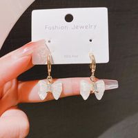 1 Pair Simple Style Bow Knot Plating Alloy Gold Plated Drop Earrings main image 3